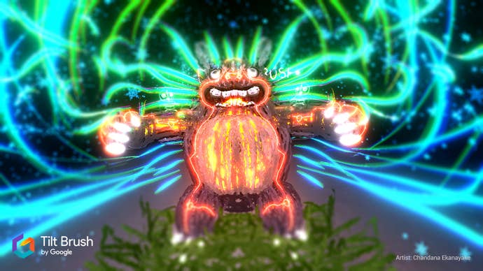 Tilt Brush creature