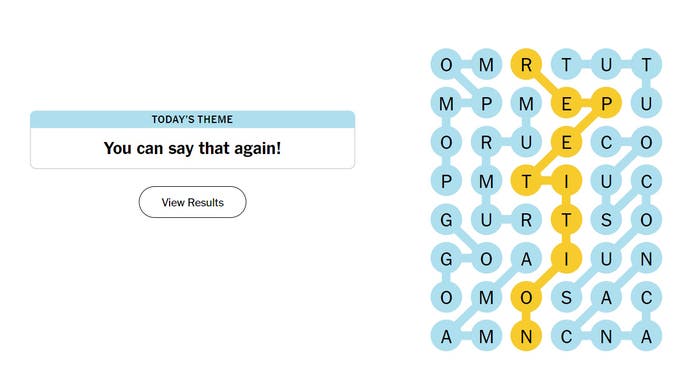 NTY Strands puzzle solved for April 12, 2024.