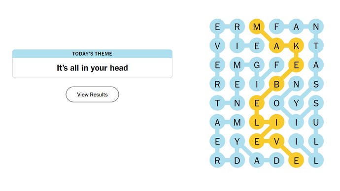 Solved NYT Strands puzzle for April 11, 2024
