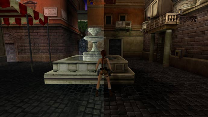 Tomb Raider 4-6 Remastered - Rome comparison