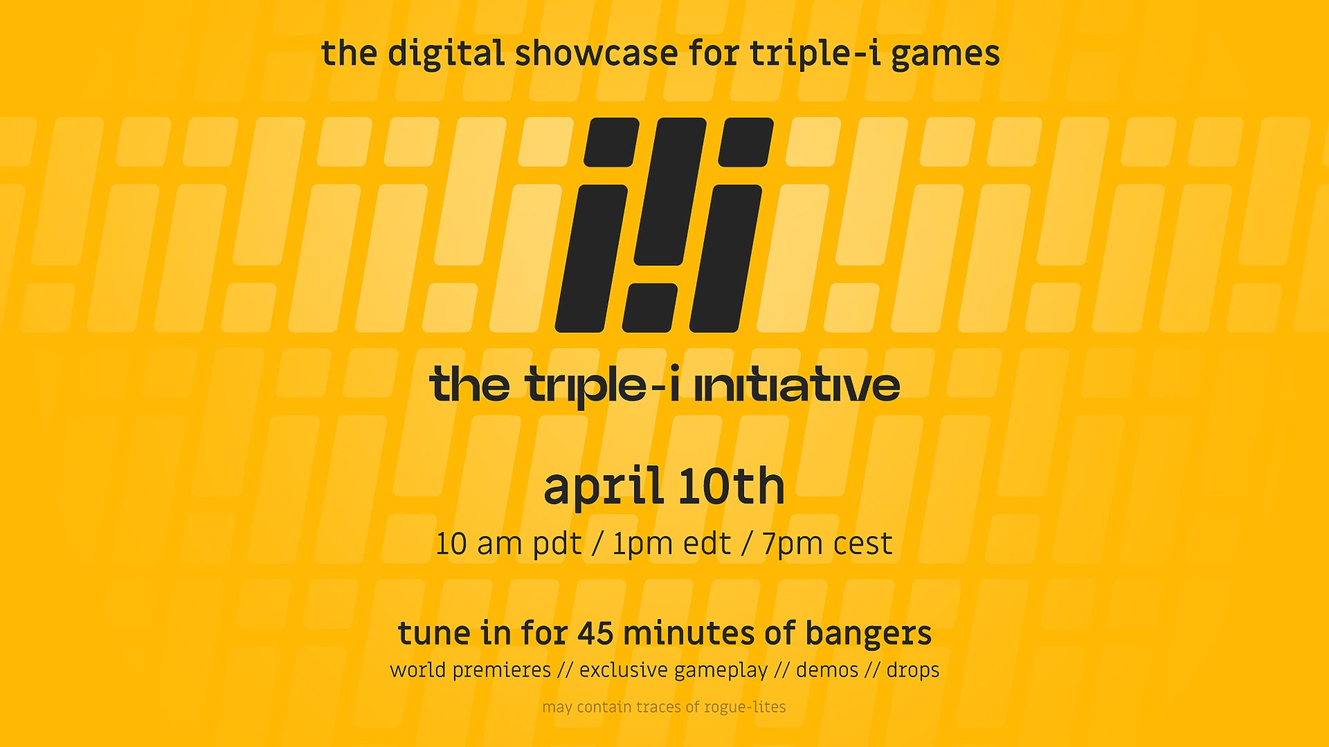 The developers of Dead Cells, Darkest Dungeon and Slay The Spire are launching their own "triple-I" Game Awards
