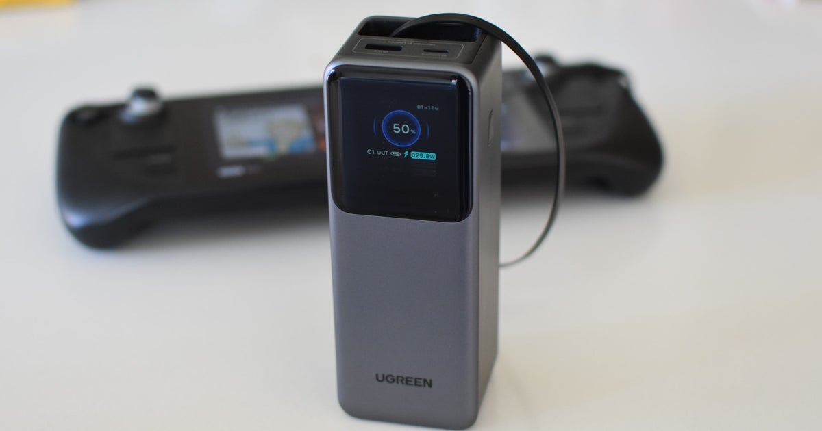 Our favourite, huge power bank for the Steam Deck is down to £52/$80 from Amazon