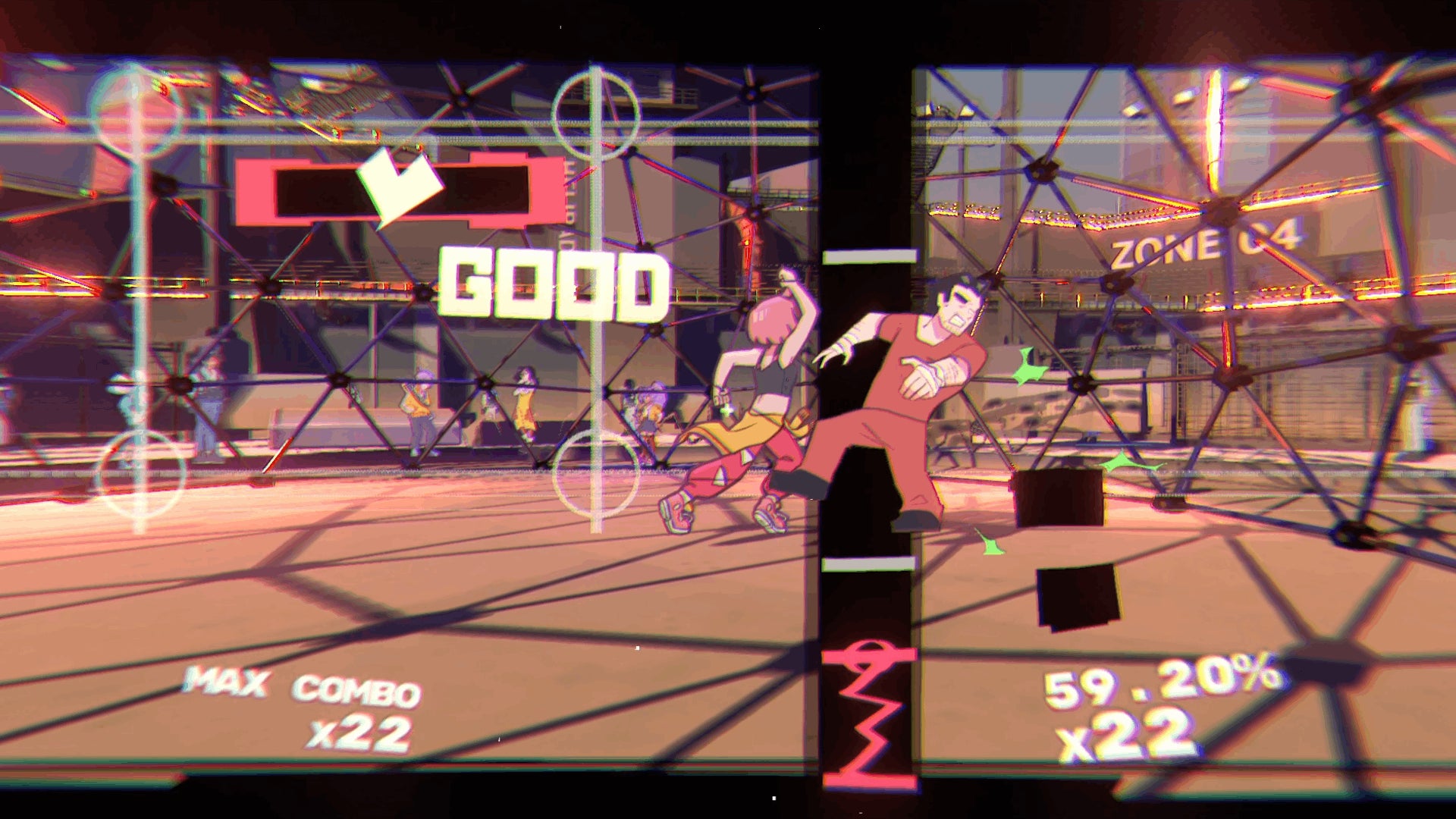 Beat punches an attacking prison inmate in Unbeatable. - 3