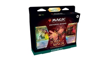 mtg lord of the rings starter kit card list Magic Gathering Each deck contains 1 Mythic Rare card with a shiny Traditional Foil treatment and 4 Rare cards Starter Decks - LOTR-TCG Wiki