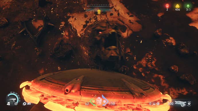 The shield swings into a monster's face in Doom: The Dark Ages.