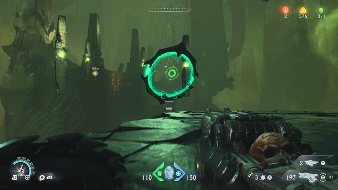 A jump portal awaits in Doom: The Dark Ages.