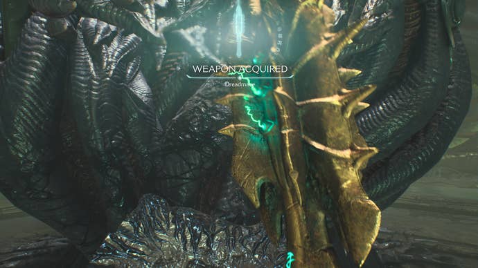 The player receives a hulking mace in Doom: The Dark Ages.