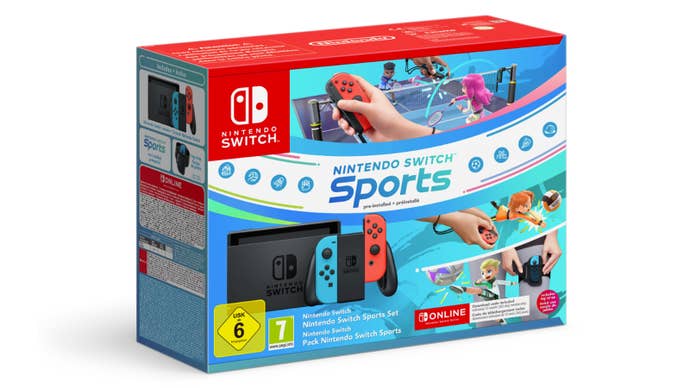 Nintendo Switch Sports bundle.