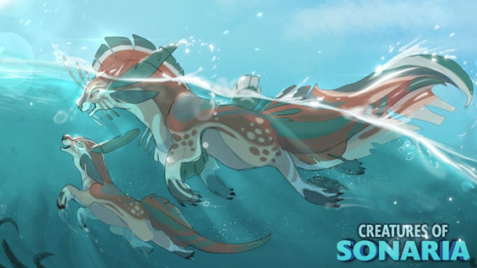 Creatures of Sonaria.