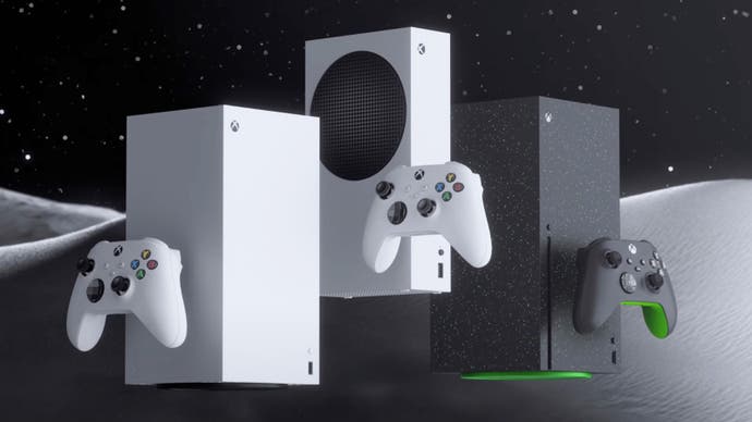 The new Xbox Series X/S models.