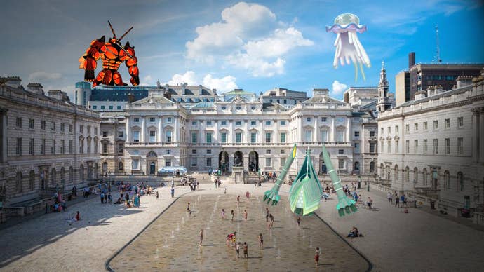 Pokémon Go heads to London’s Somerset House.