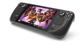 Dragon Age: The Veilguard artwork on Steam Deck portable.