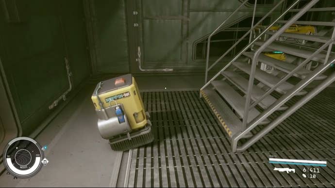 The Starfield hoover robot.