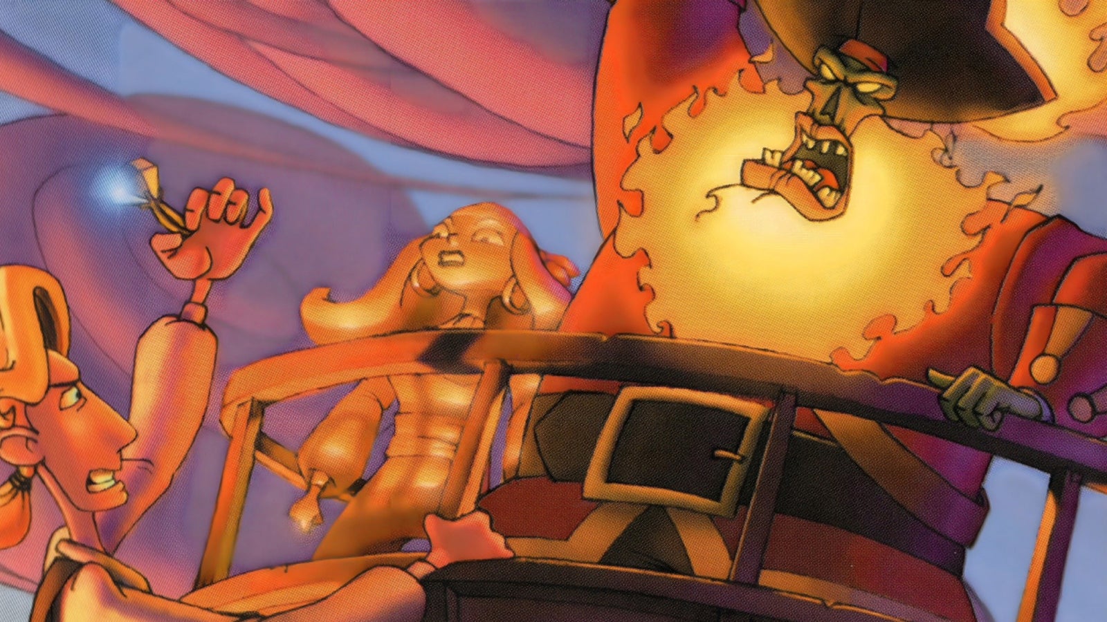 LeChuck artwork from Secret of Monkey Island.