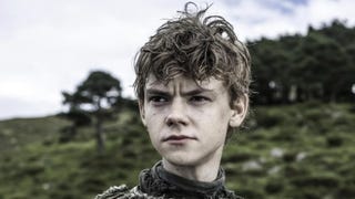 A publicity photo showing tousle-haired Thomas Brodie-Sangster as Jojen Reed in HBO's Game of Thrones.