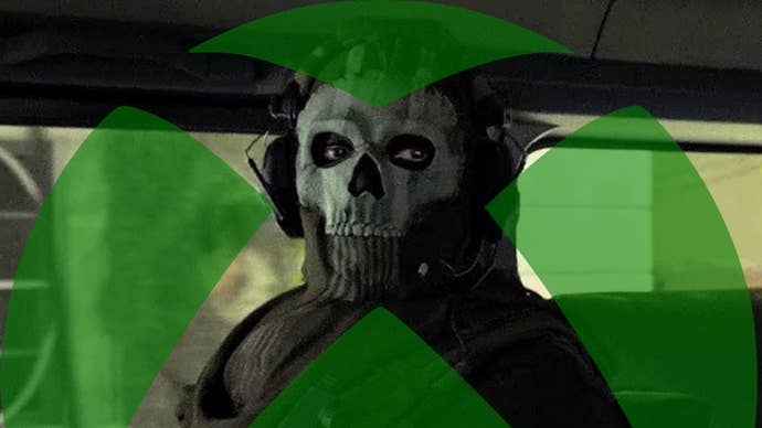 Call of Duty: Modern Warfare’s Ghost giving the side-eye.