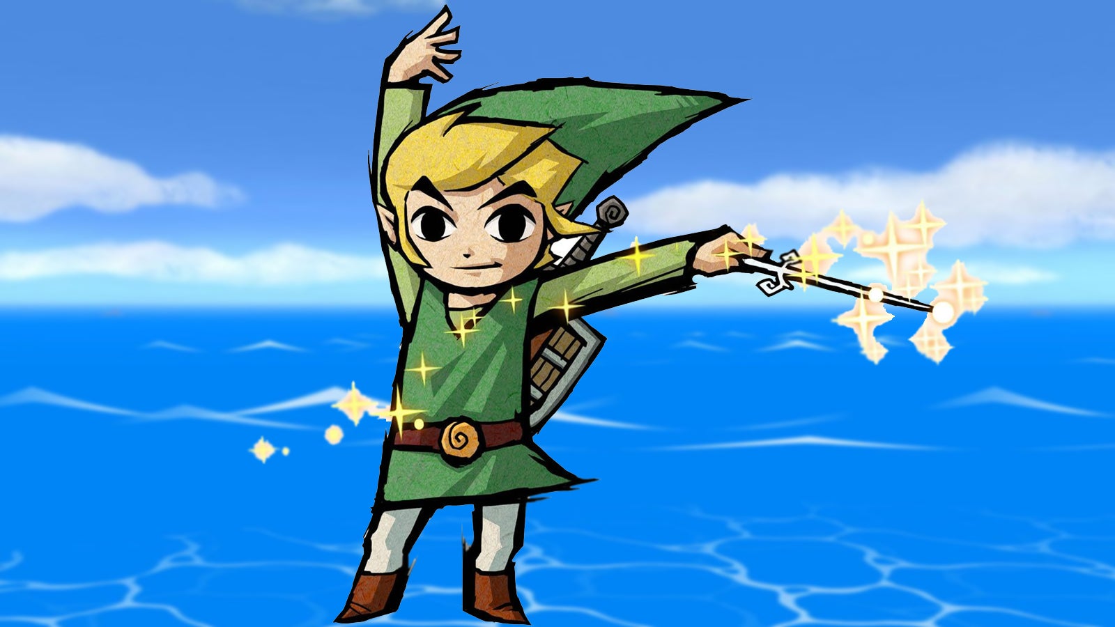 The legend of Zelda the newest windwaker