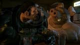 Pey'j and Double H talk in a bar, in a scene from Beyond Good & Evil 2.