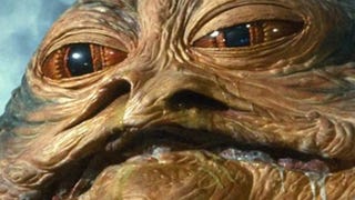 Star Wars greedy space slug Jabba the Hutt.