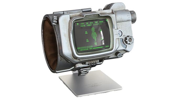 The Pip-Boy 3000 Mk V Die-Cast Replica from the Fallout TV series, priced £199.99.