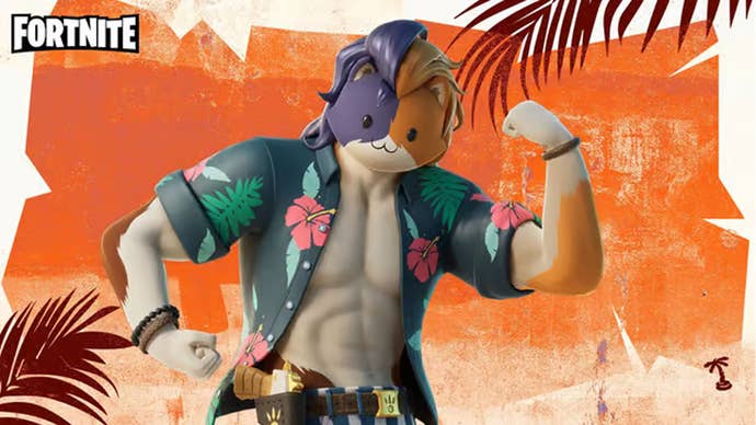 Fortnite’s buff cat Meowscles.