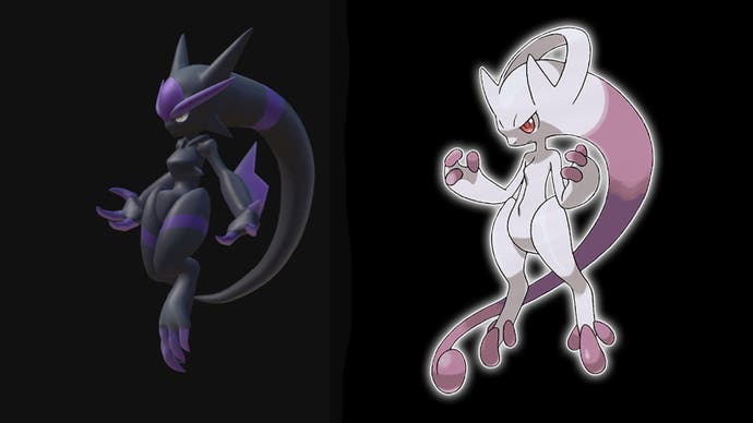 موجود Datamined Palworld Dark Mutant و Pokémon Mega Mewtwo Y.