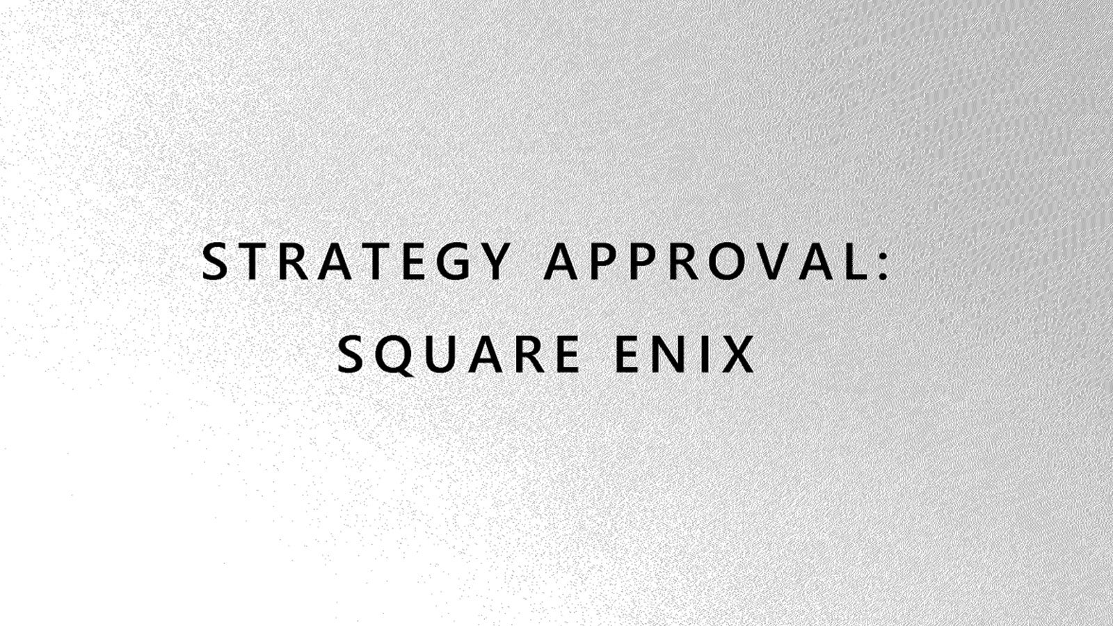 Microsoft Considered Square Enix Buyout, Court Documents Reveal ...