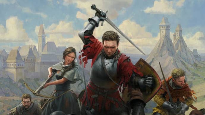 Kingdom Come Deliverance 2 artwork.