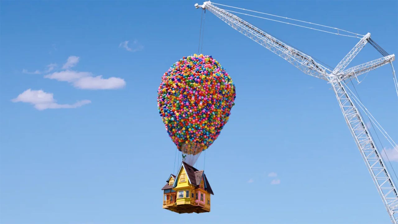 A real-life version of Up’s floating house sounds like a terrible idea, but Airbnb is offering exactly that