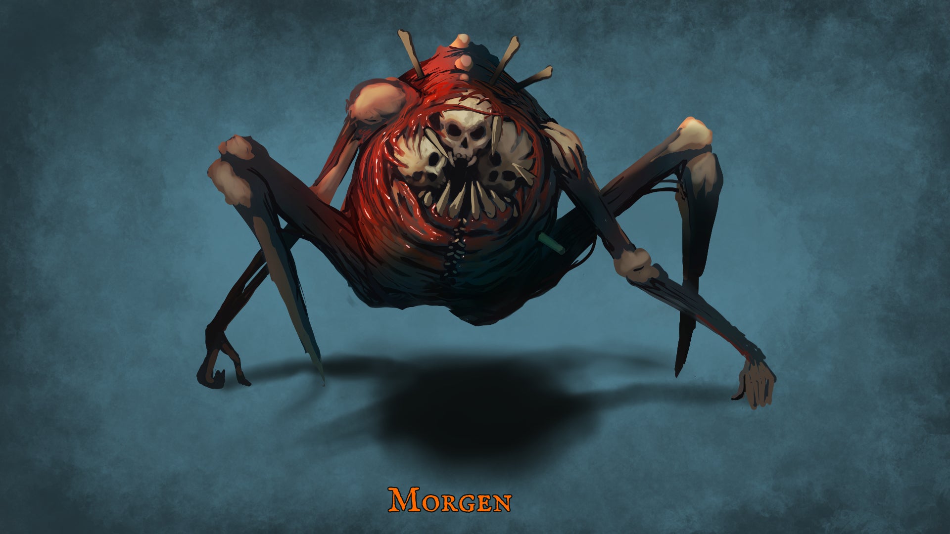 Concept art for the &lsquo;Morgen&rsquo; enemy in Valheim&rsquo;s Ashlands update
