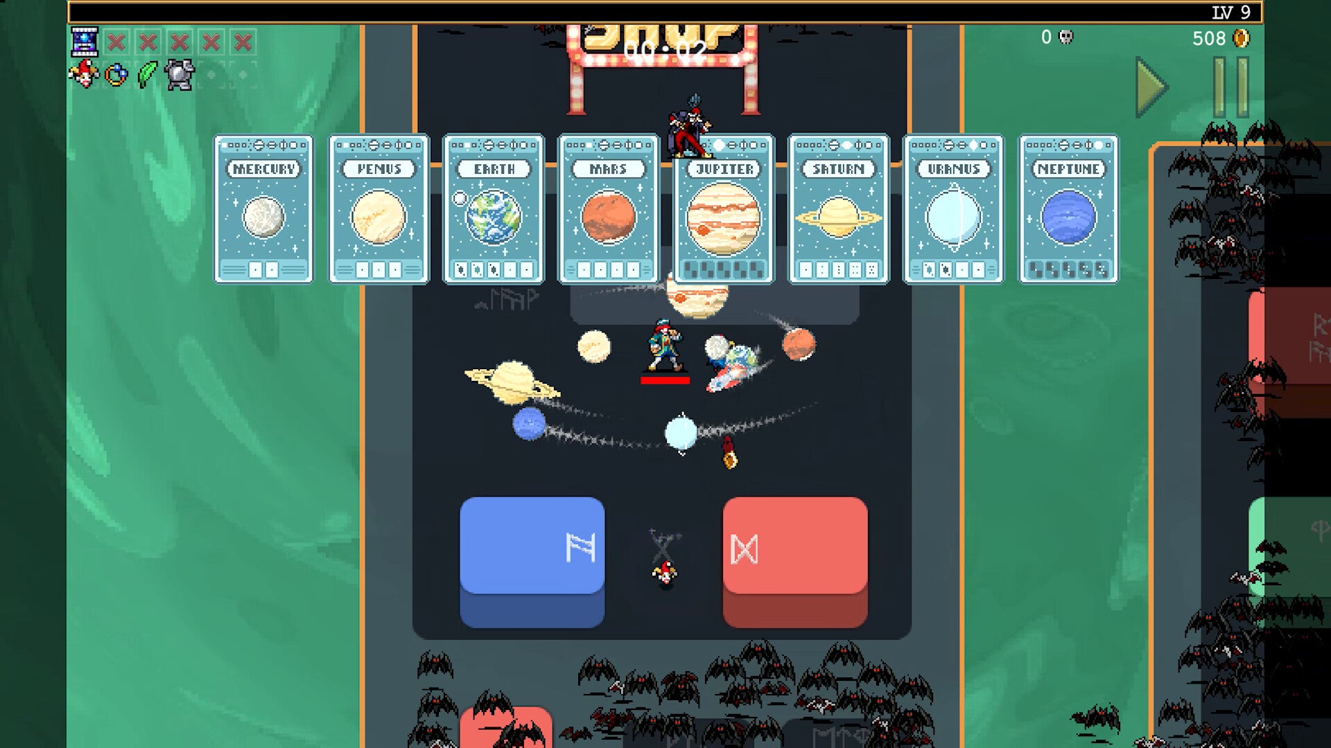 Vampire Survivors recibe hoy una colaboración con Balatro junto a la actualización 1.14