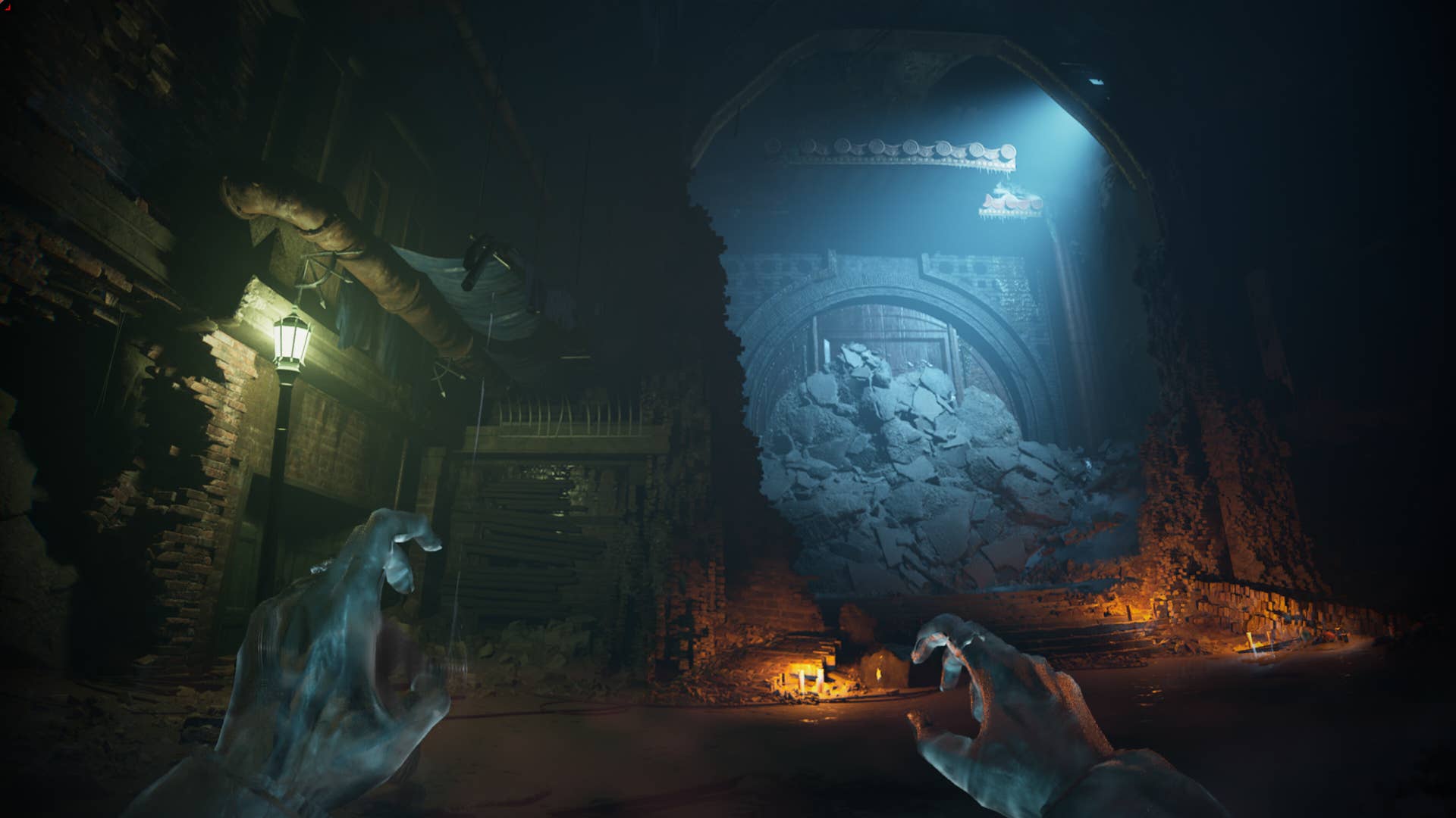 Move through the eerie underground tunnels of vampires: Masquerade - Bloodlines 2.