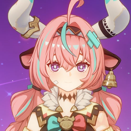 Close up of Varesa from Genshin Impact.