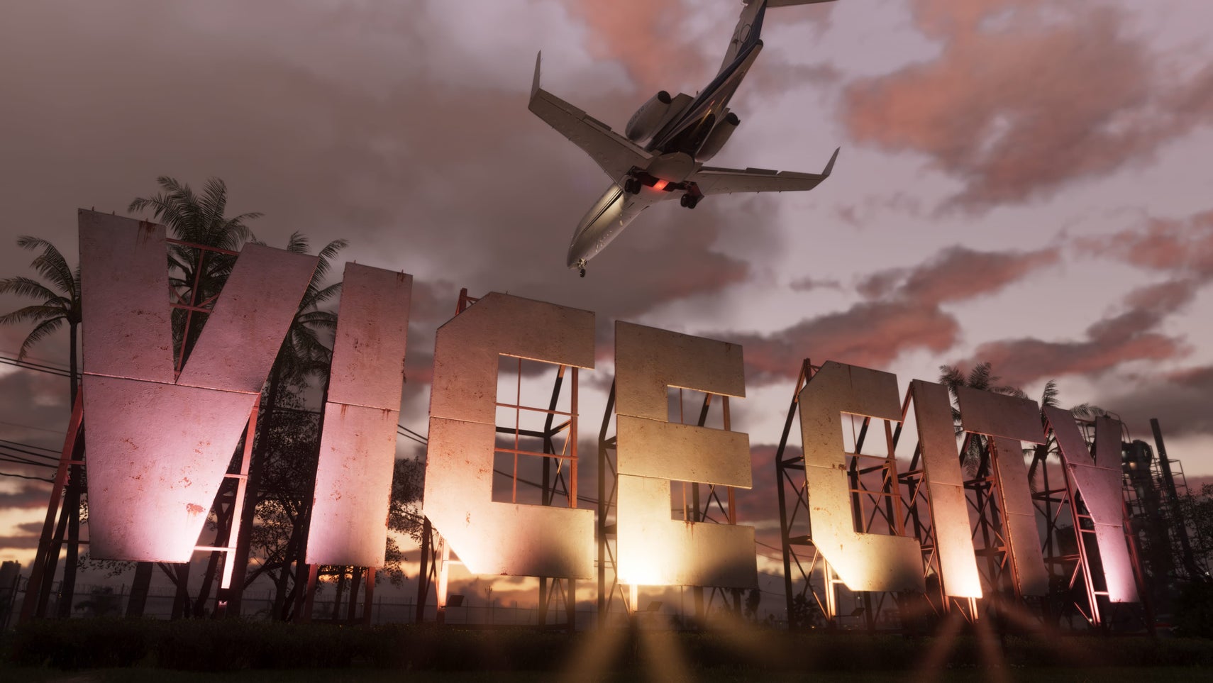 The Vice City sign in GTA 6. - 1