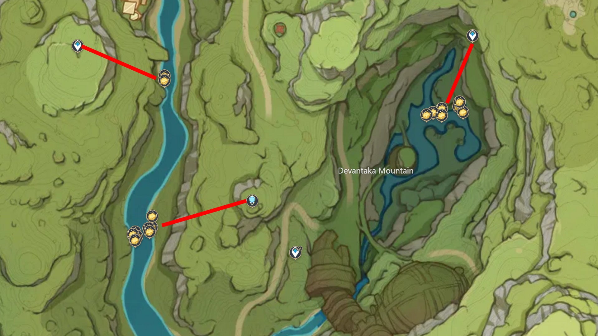 Nilotpala farming routes near Vinmara Village