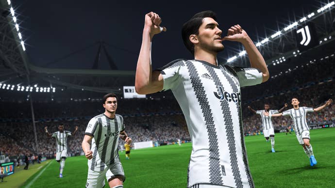 FIFA 23 Juventus celebration