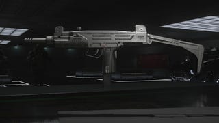 A close-up of the WSP-9 from Modern Warfare 3.