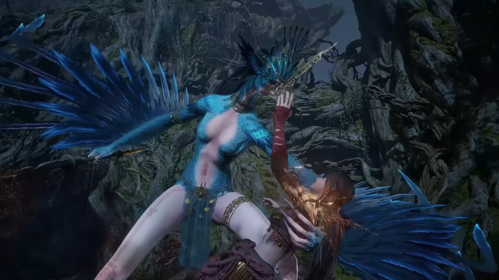 Wuchang fights with the Bo Sorcerer in the launch trailer for WUCHANG Fallen Feathers - 8