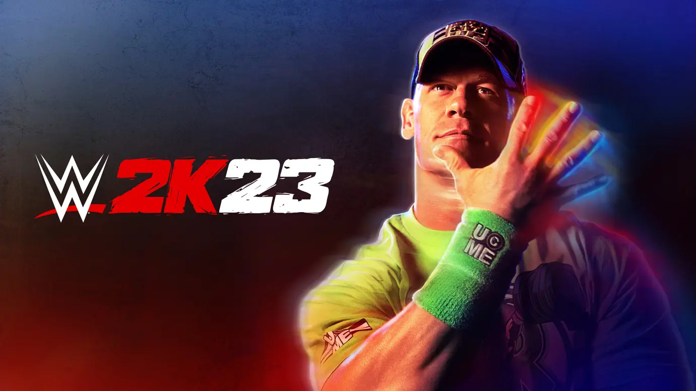 WWE2K23 hero promotional image of John Cena