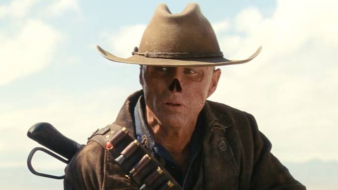 Walton Goggins as The Ghoul in Fallout season one