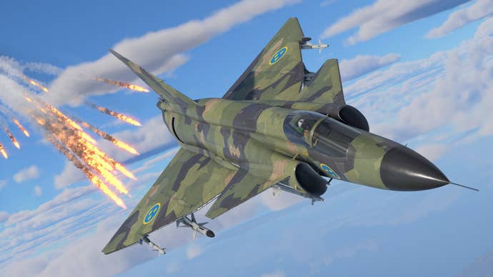 Aerial combat in War Thunder