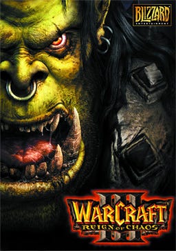 Caixa de jogo de Warcraft III: Reign of Chaos