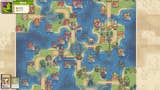 A level map in Wargroove 2 with lots of units in play.