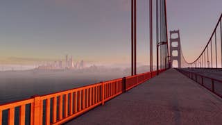 A view of the Golden Gate Bridge in Watch Dogs 2