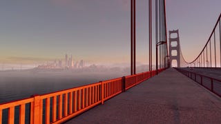 A view of the Golden Gate Bridge in Watch Dogs 2