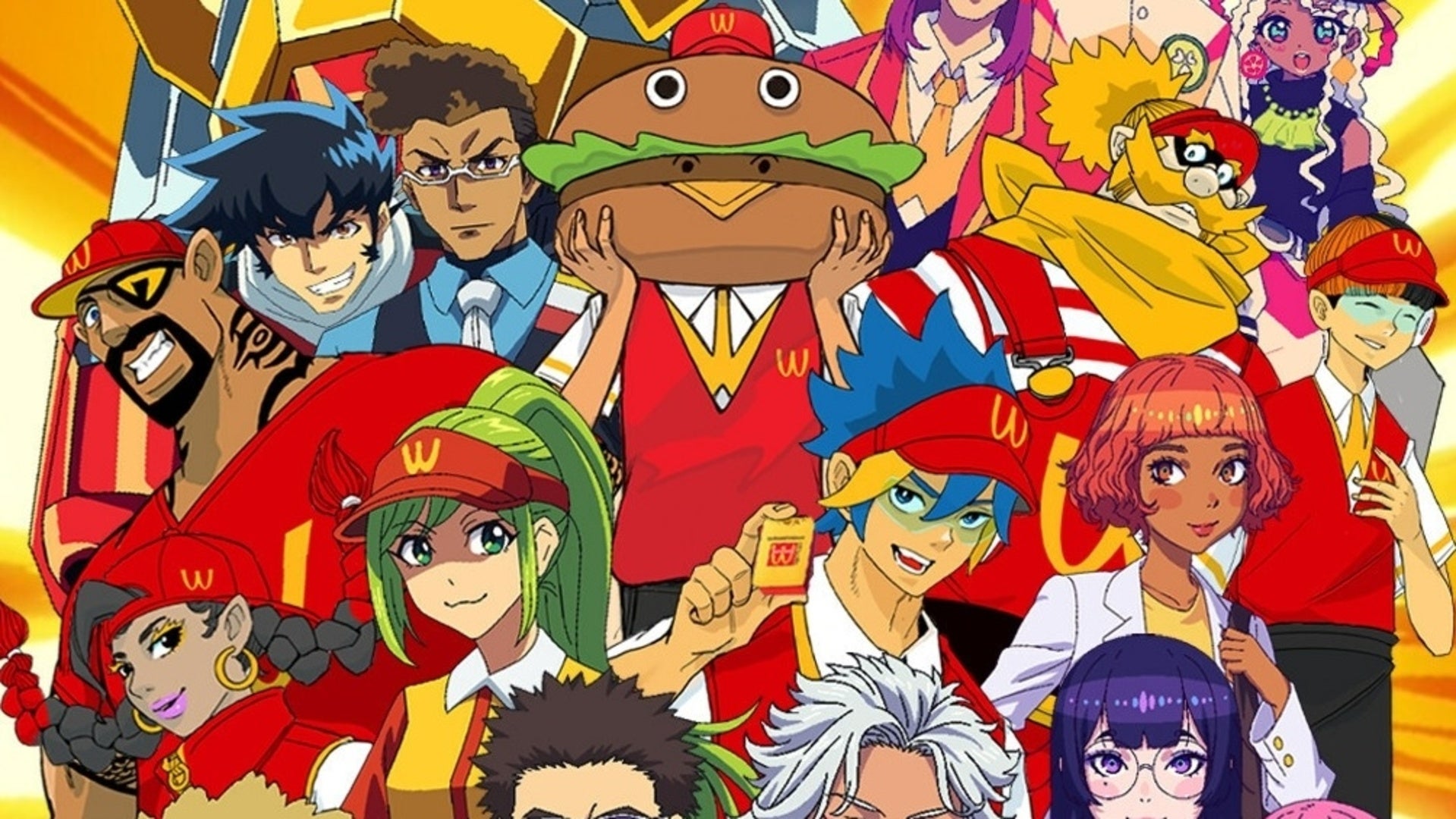 WcDonald&rsquo;s anime