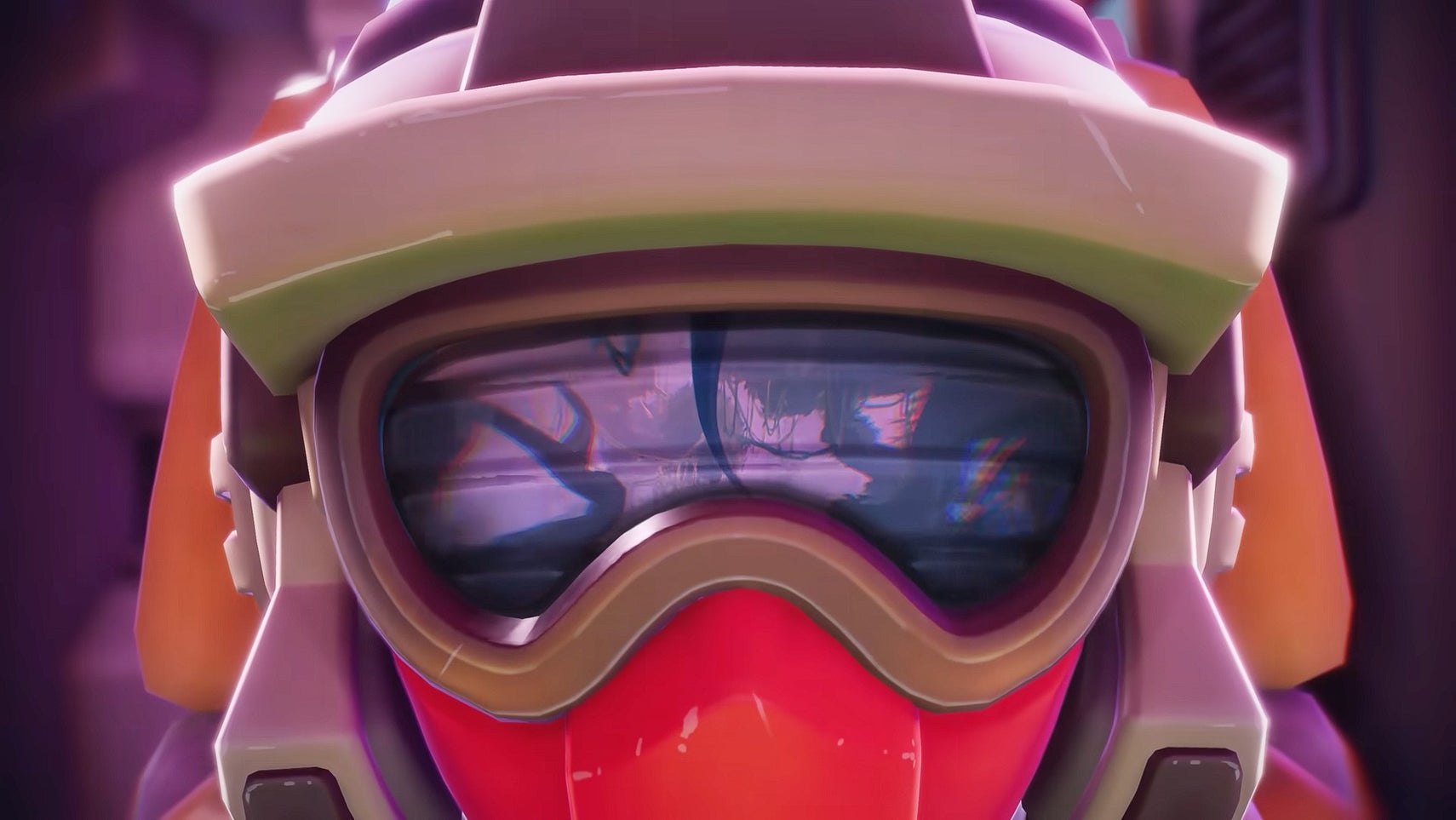 We Were Here Tomorrow trailer screenshot showing a character in a mask and goggles