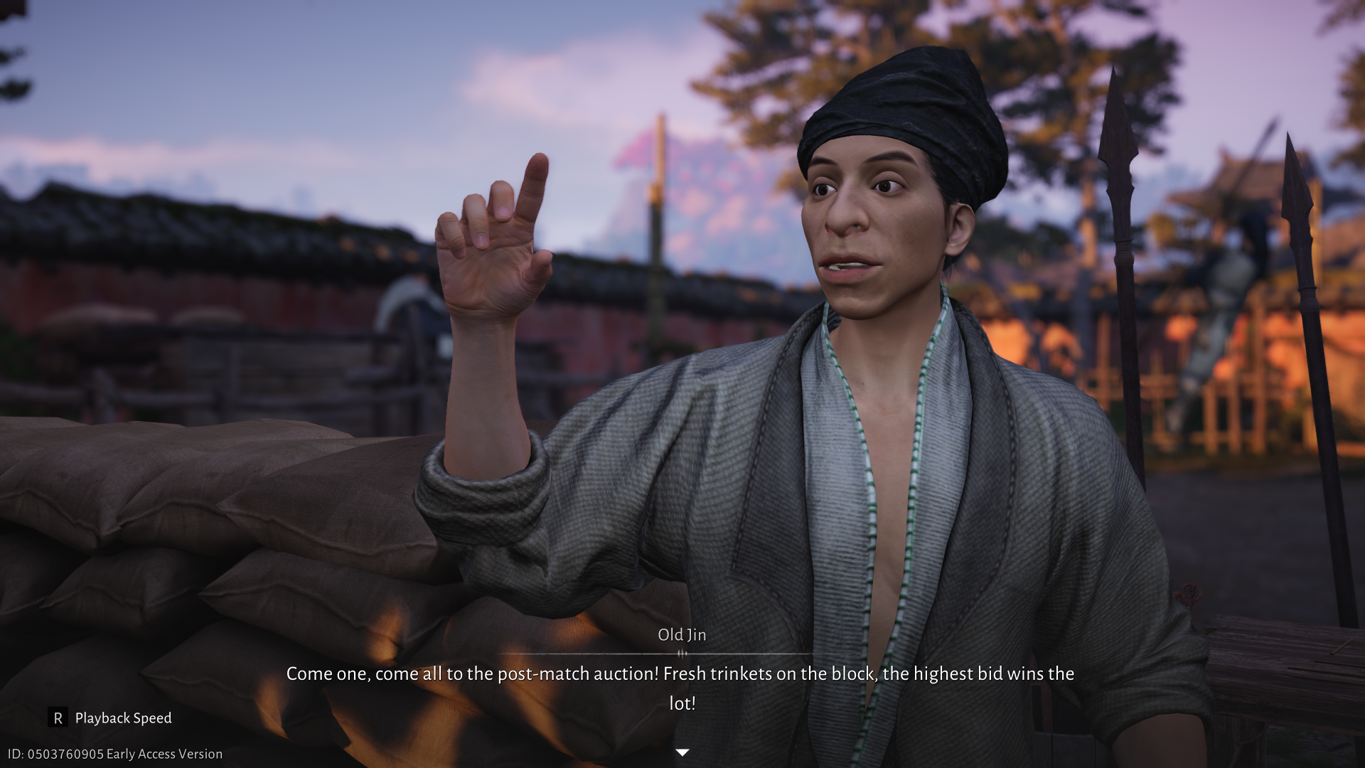 Old Jin barters a deal in Where Winds Meet. - 5