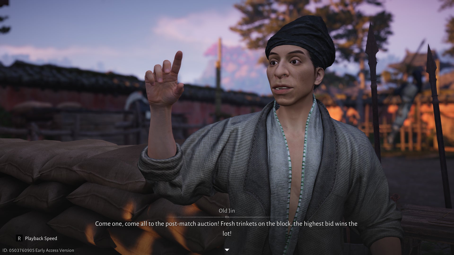 Old Jin barters a deal in Where Winds Meet. - 5