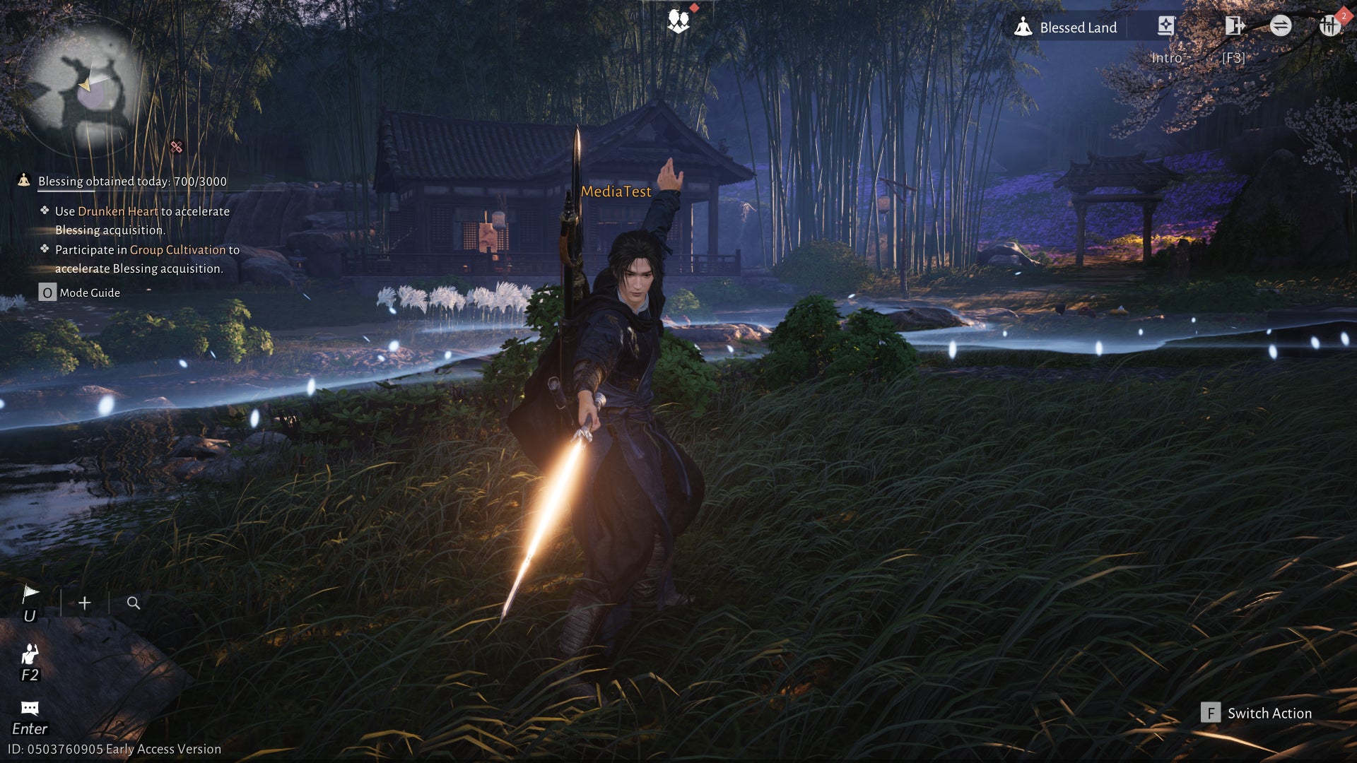 Performing a cultivation ritual in Where Winds Meet. - 4